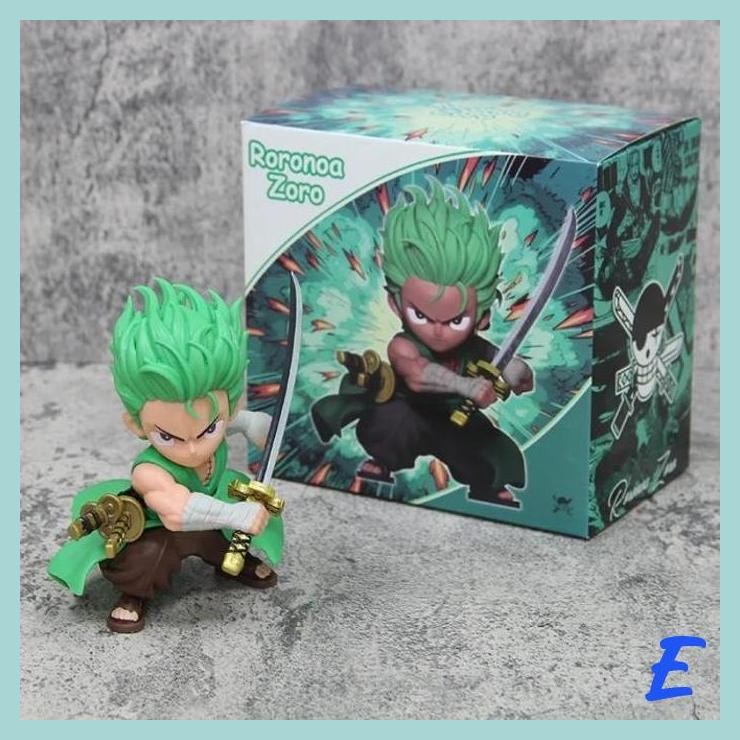 | KDO | ONE PIECE RORONOA ZORO RESIN STATUE ACTION FIGURE ZORO CHIBI