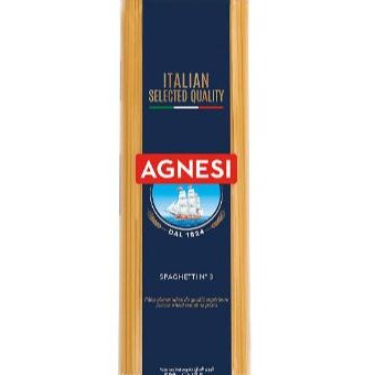

Agnesi Spaghetti Pasta N'3 500Gr