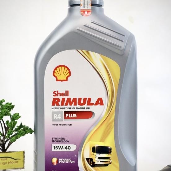 Oli Shell Rimula R4 X 15W-40 1L - Oli Shell Diesel R4 X
