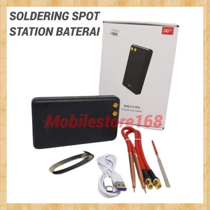 Baru  Soldering Spot Station Baterai / Las Titik Spot Welder Portable