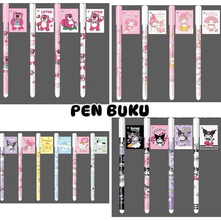 

Ox04 (LUSINAN) PULPEN SANRIO LOTSO PEN SKATEBOARD PEN SISIR PEN CERMIN Premium