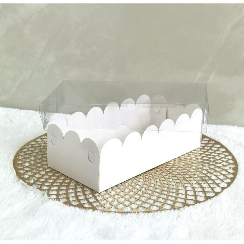 

PROMO BOX MIKA PUTIH - DUS KUE - KOTAK - KARDUS 25x12x8 (ISI : 10 PCS) ta-70