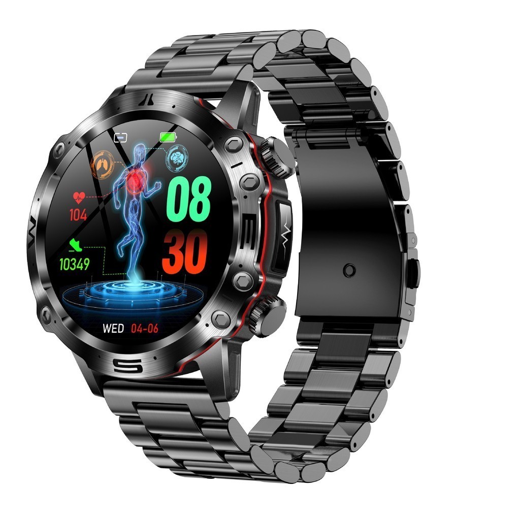 North Edge ET482 2024NEW Tahun Gaya Olahraga Smart Watch Bluetooth Panggilan EKG EKG 1.43inch AMOLED