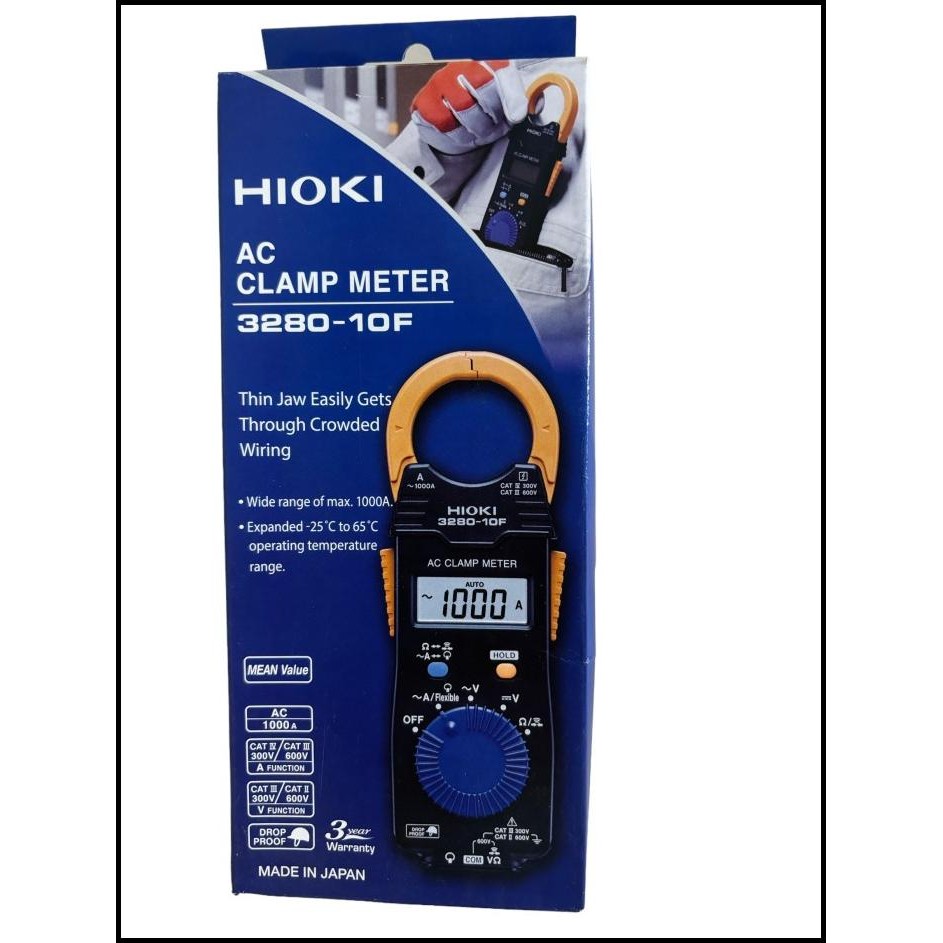 Tang Ampere Hioki / Hioki Ac Clamp Meter 3280-10F