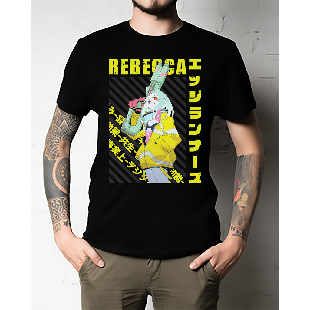 Cyberpunk Edgerunners Tshirt Rebecca Tshirt