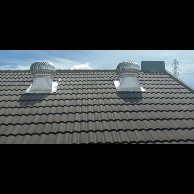 Turbin Ventilator Cyclone 18" Alluminium