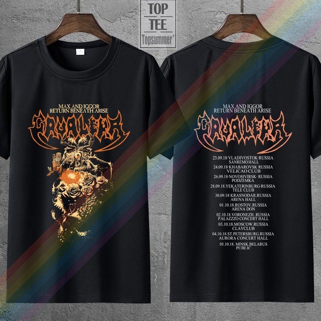 Cavalera Kembali Di Bawah Kaos Berlisensi Arise Tour Sepultura