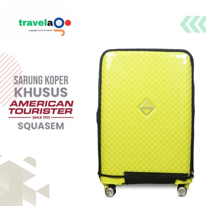 Terbaru Sarung Koper Cover Koper American Tourister Type Squasem Original