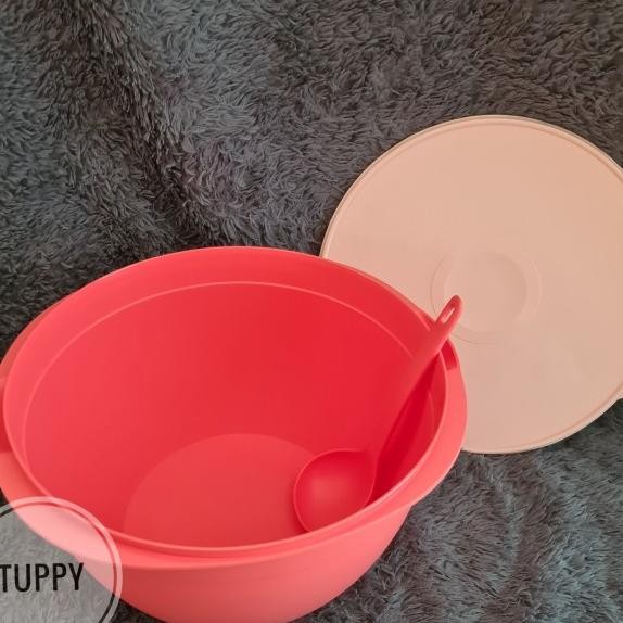 Legacy Bowl 10 L Baskom Tupperware With Laddle