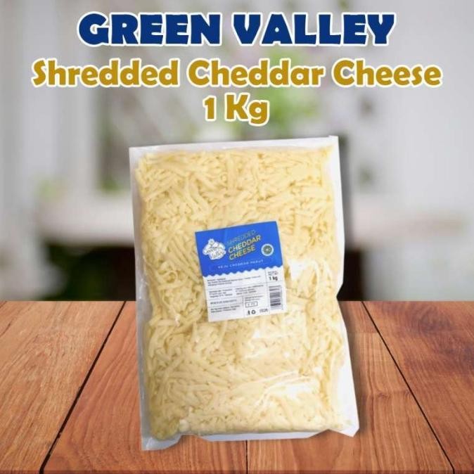 

Green Valley-Shred Cheddar Cheese 1 Kg