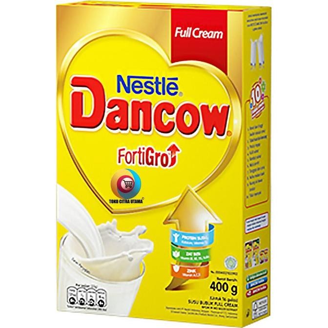 

Susu Bubuk Dancow Fuill Cream / Milk Powder Dancow Full Cream - 400 Gr