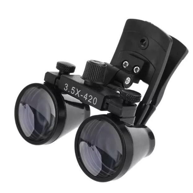 

Dental Loupe 3.5X Loupes 3,5X Clip Klip Jepit Kacamata Pembesar Gigi