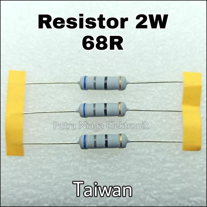 Update Resistor 68R 2W Taiwan 68ohm 2watt / 68 ohm 2 Watt putr4n Segera Dapatkan