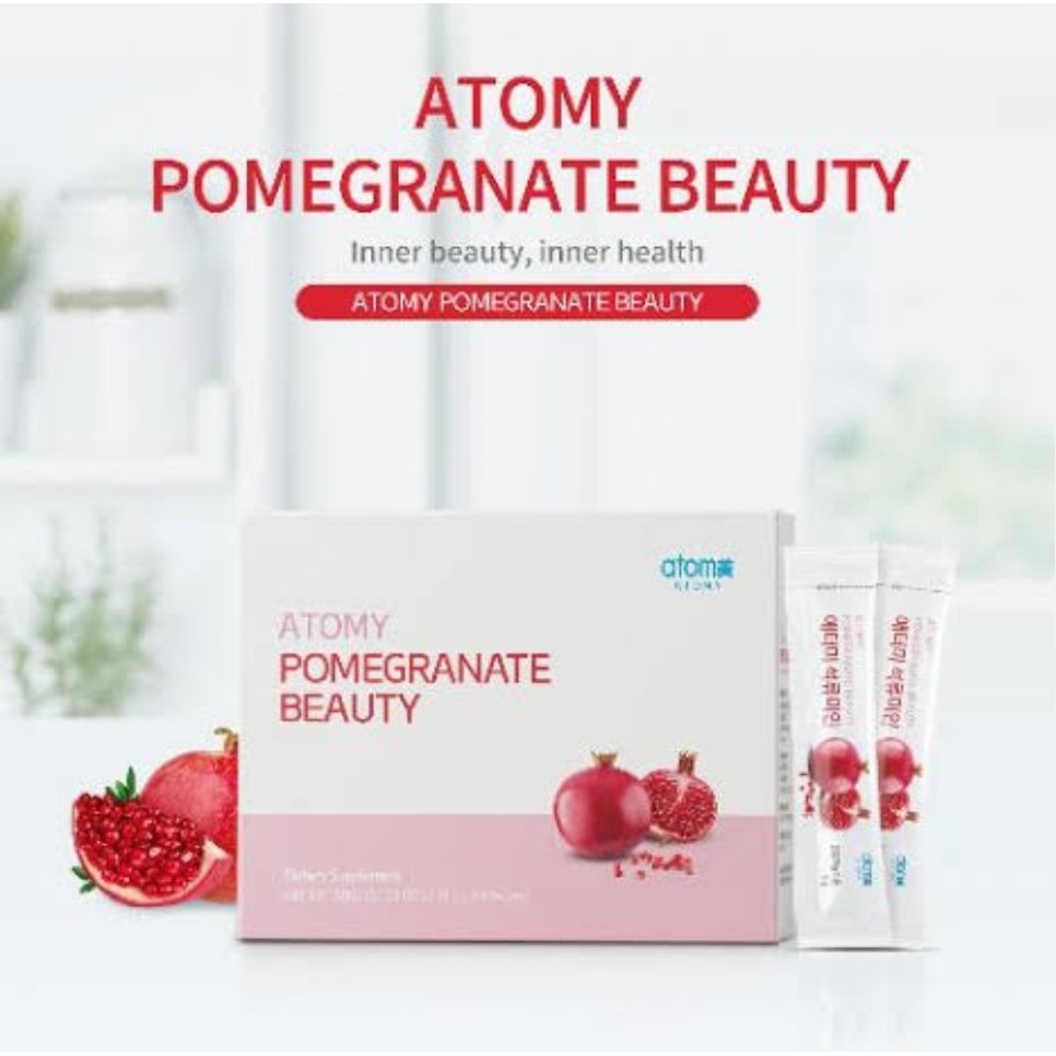 

Jelly Pomegranate Beauty (30 sc) Delima Merah Cegah Tua Halus Atomy