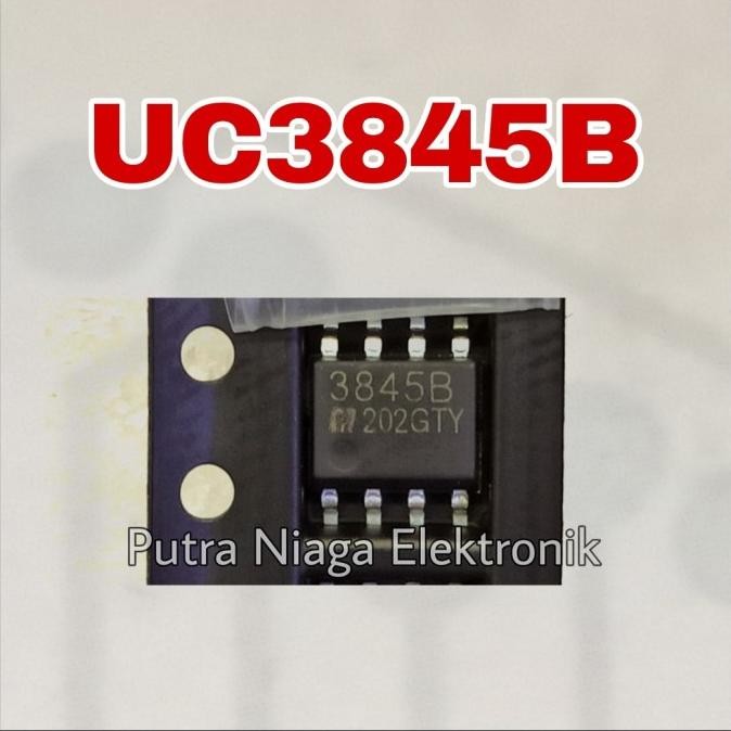 ic UC3845B SMD SOP8 UC3845 High Current Mode PWM Controller 3845 putr4n Segera Dapatkan