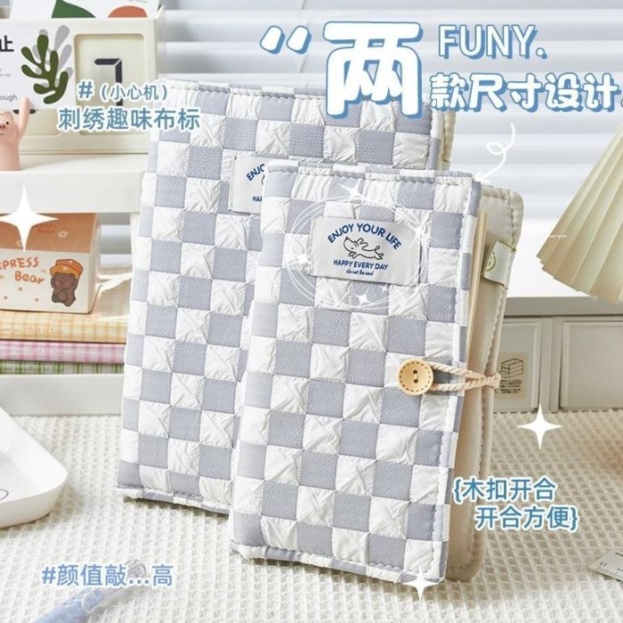

Amberela Ready Notebook Cover Binder 6 Ring Kain Aesthetic Vintage Buku Catatan