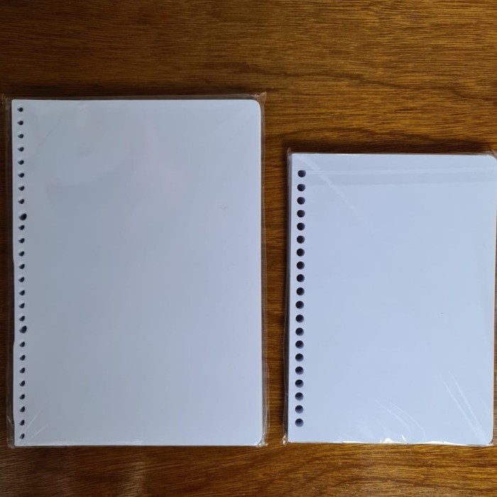

Amberela - Produk Favorit Kertas Binder Tanpa Garis (Polos) 100 Lembar A5/20Ring