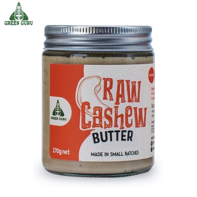 

Raw Cashew Butter 270 gr (Unsweetened, Gluten Free, Vegan Butter)