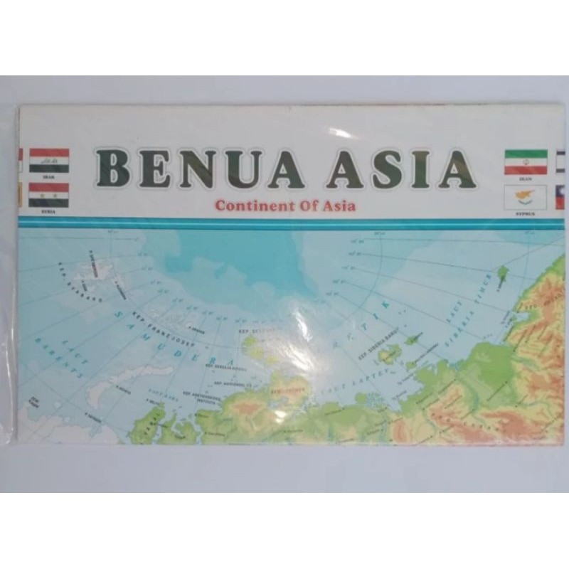 

Peta Lipat Benua Asia