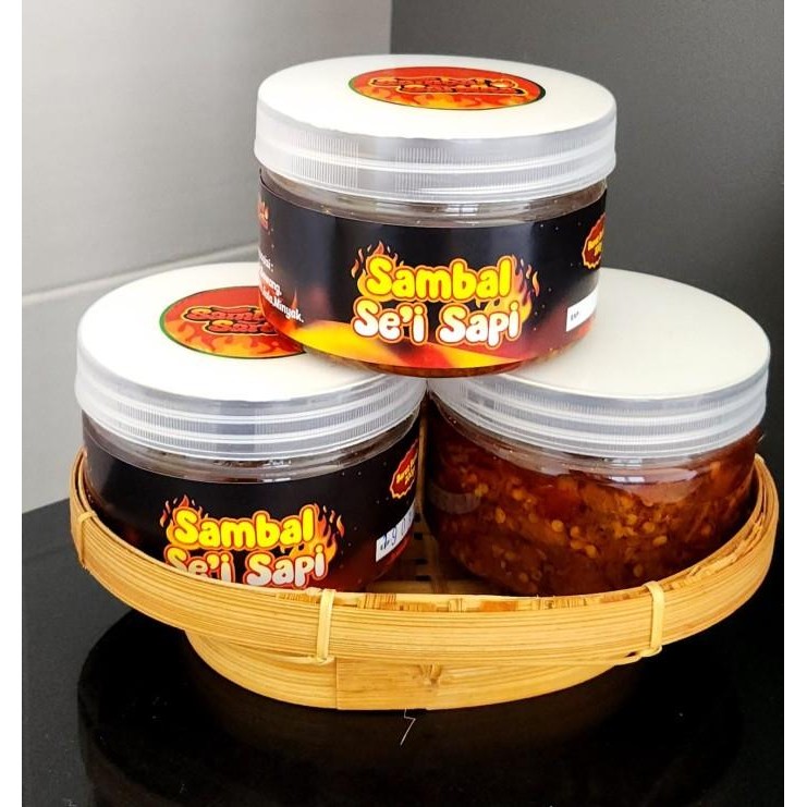 Sambal sei sapi sambal mama kimo se''i pedas cabai khas kupang asli