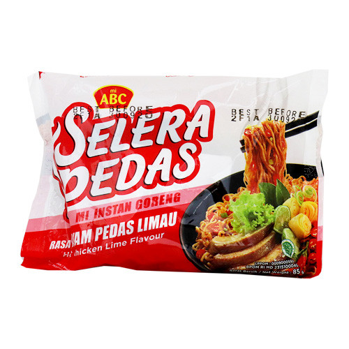 

ABC MI SELERA PEDAS GRG AYAM PEDAS LIMAU 85 GR - 017048