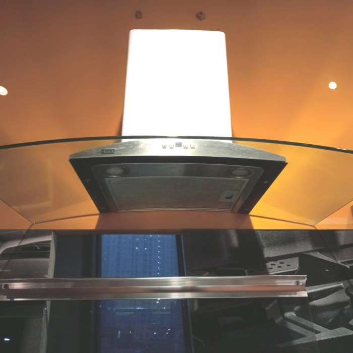 New Penghisap Asap Delizia Decorative Wall Hood 90Cm Dcp9D7Ix