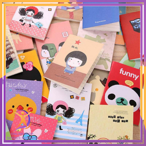 

OSB Buku Tulis Mini Motif Kartun Note Book Mini Cartoon Mini Book Notepad Karakter Buku Tulis Memo