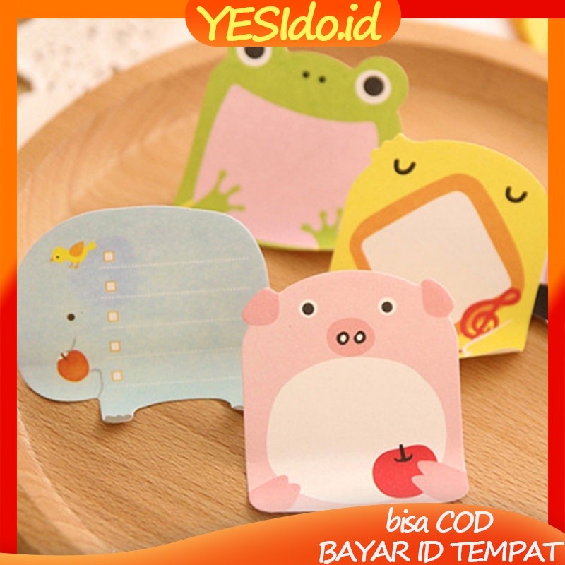 

Catatan Tempel Hewan Lucu Perlengkapan Sekolah Tab Buku Harian Siswa yang Nyaman