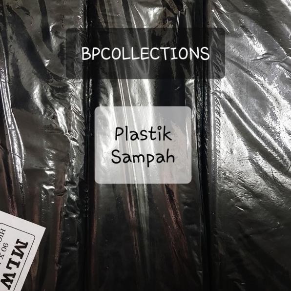 1 Ball Plastik Sampah Mlw 50X75 60X100 90X120 Kantong Trash Bag Gojek