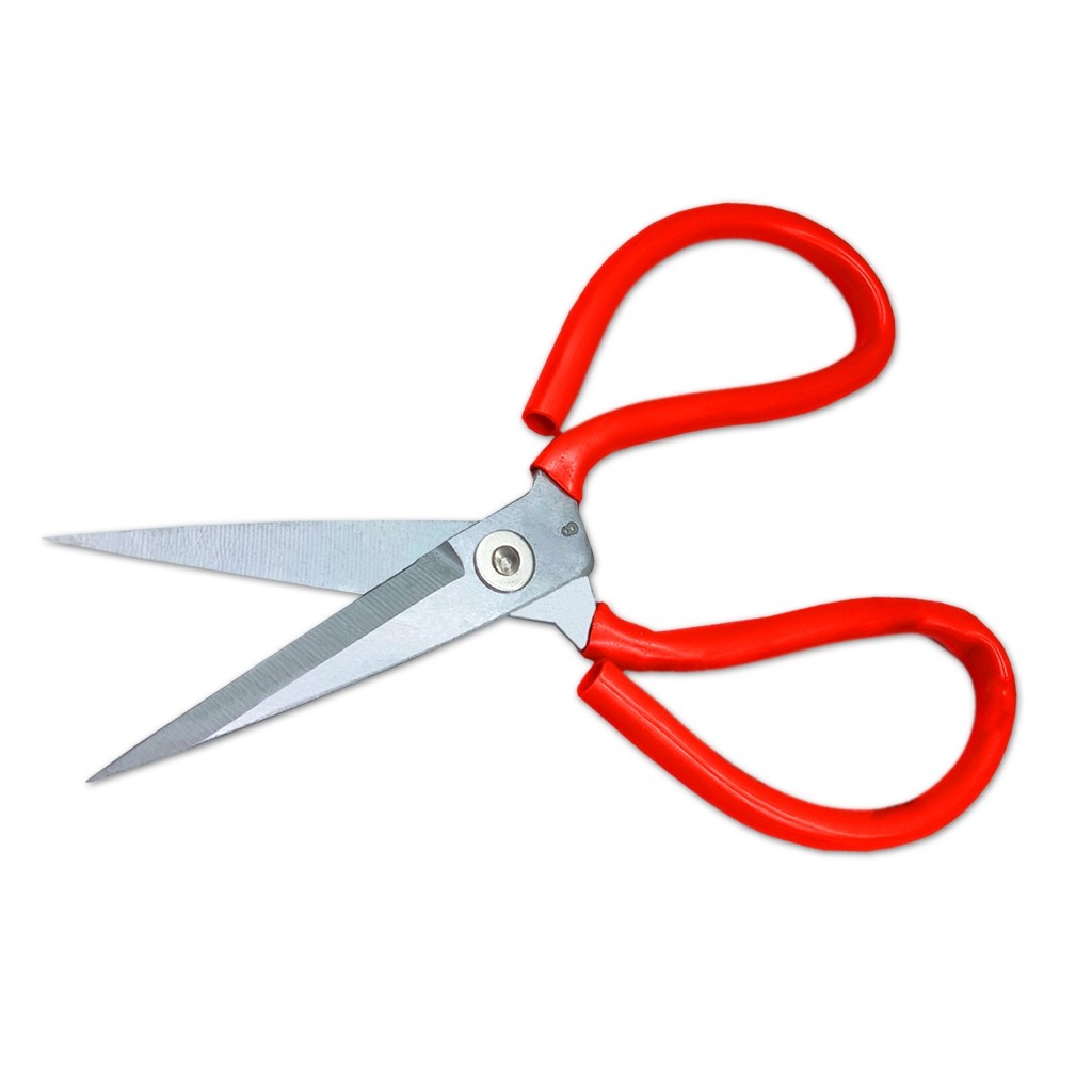 

GUNTING KODOK - Gunting Potong Seng Kertas / Gunting Bahan Kain Jahit Tailor / Gunting kain / gunting kodok/ gunting merah