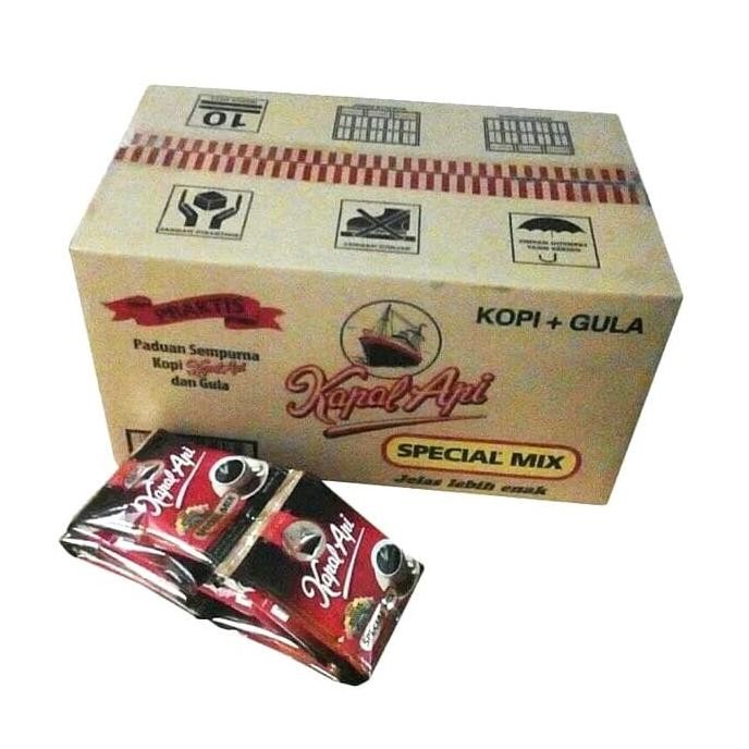 

Kapal Api Special Mix Dengan Gula 24Gr X 120 Sachet 12 Renceng 1 Dus