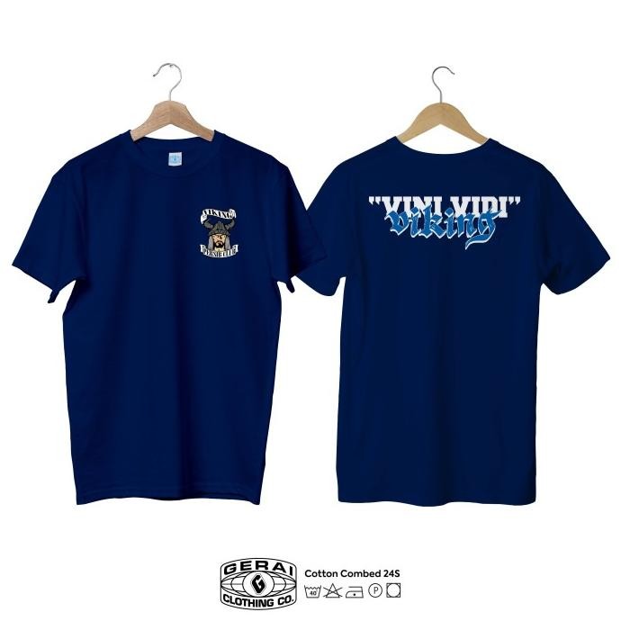 kaos distro persib vini vidi viking / baju bobotoh persib