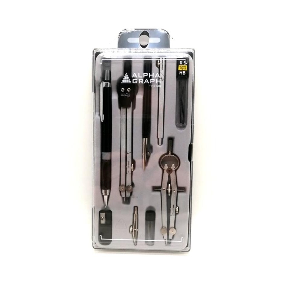 

NEW Jangka Alpha Graph Technic Set