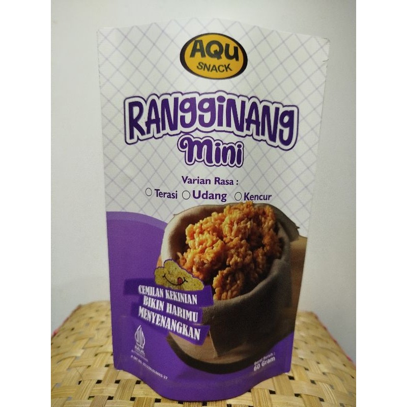 

Rengginang Mini AquSnack Rasa Terasi #rengginangmini#rengginangaqusnack