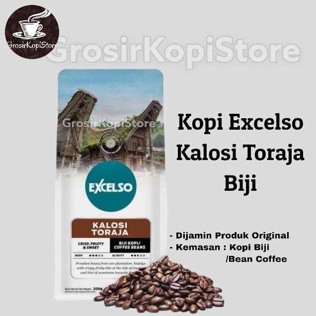 

Kopi Biji Kalosi Toraja Excelso 200 Gram