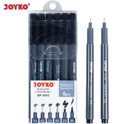 

Promo Spesial!! Spidol Drawing Joyko DP-298S / Drawing Pen Joyko (1 SET 6 PCS)+ Sale
