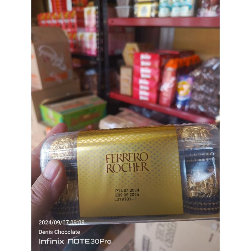 

Cokelat Ferrero Rocher isi 16 Exp Mei 2025