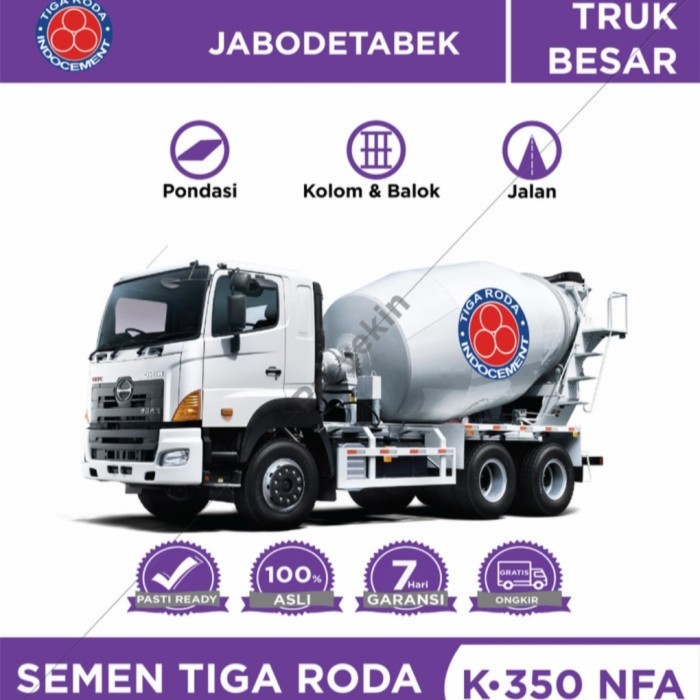 READY MIX BETON / COR K350 (M3) JAKARTA TIMUR