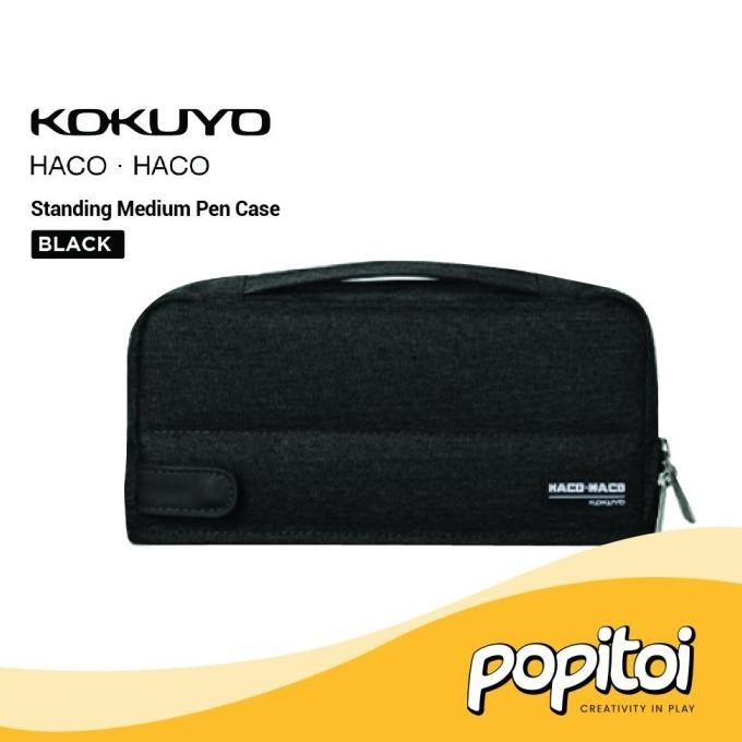 

TERBARU - Kokuyo HACO HACO Standing Medium Pen Case Pencil Storage Organizer