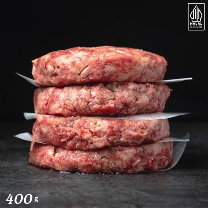 

Beef Patty / Beef Patties / Premium Beef Patty / Daging Burger / 4 Pcs GBM
