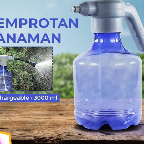 Sprayer Botol Semprotan Yiram Tanaman Elektrik Recharge Sprinkler