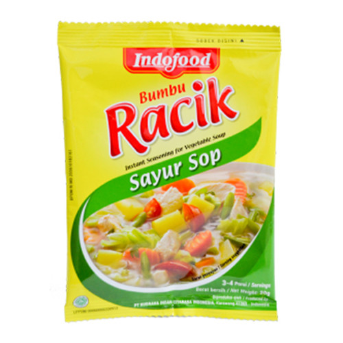 

INDOFOOD BUMBU RACIK SAYUR SOP 20 GR - 009567
