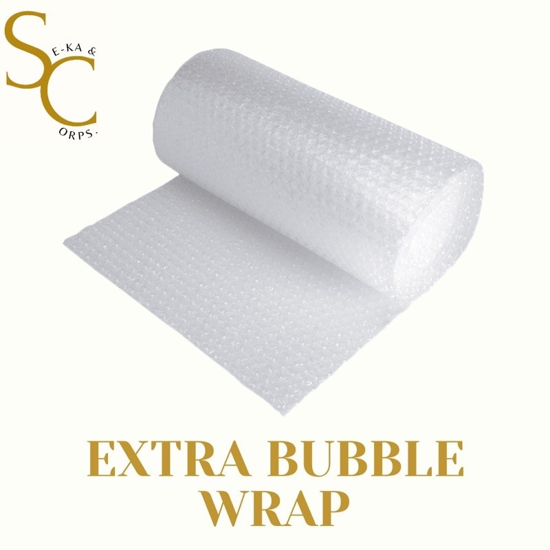 

EXTRA BUBBLE WRAP / TAMBAHAN BUBBLE WRAP