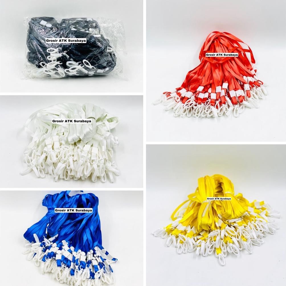 

( DAPAT 100 TALI ) Tali ID Card Name Tag Card Holder Kail Plastik