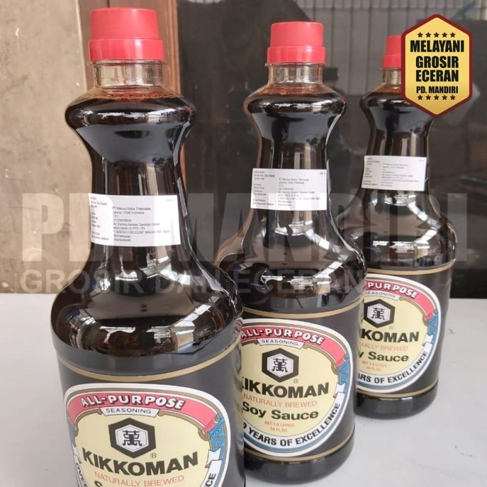 

Kikkoman Soy Sauce 1,6Ltr / Kecap Asin / Kecap Jepang