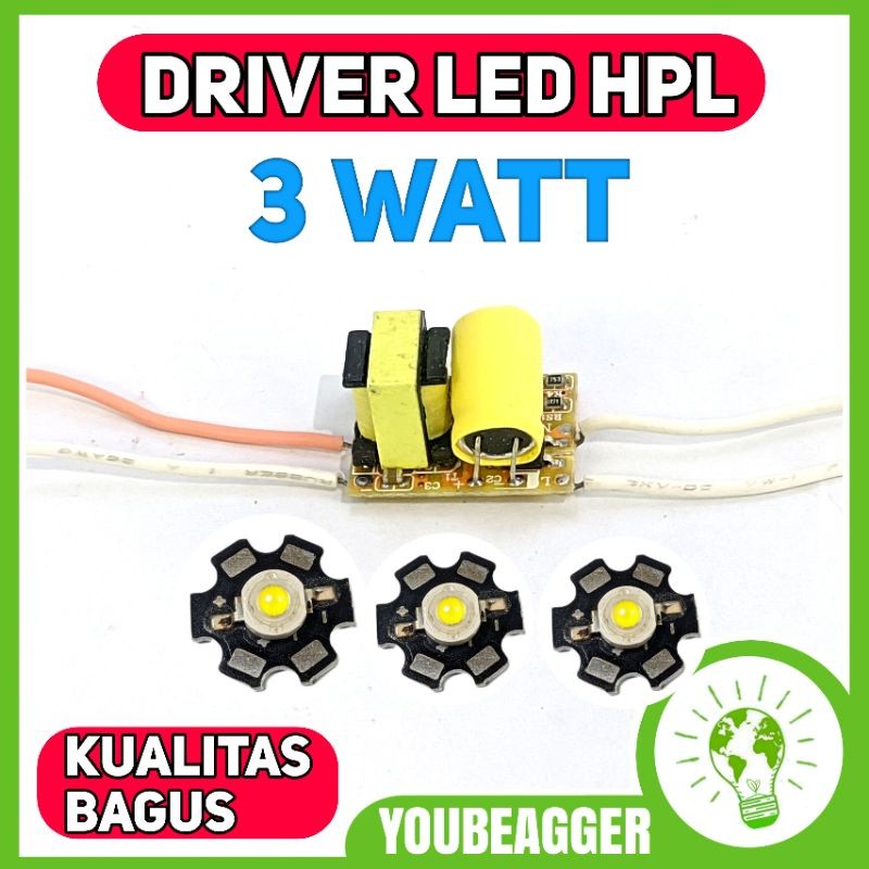 DRIVER LED 3 WATT HPL