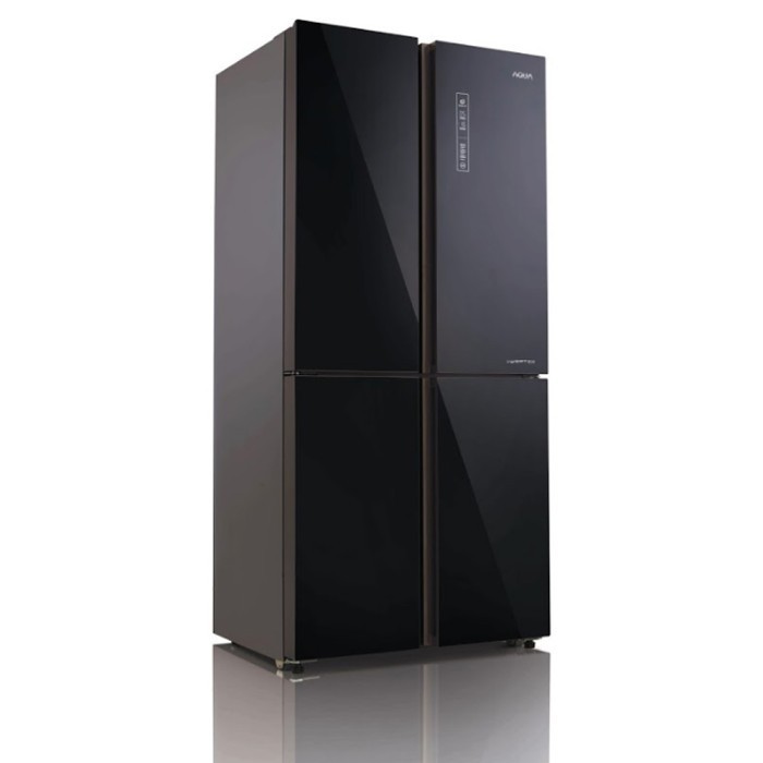KULKAS AQUA JAPAN AQR IG 525 LEMARI ES 4 PINTU SIDE BY SIDE INVERTER