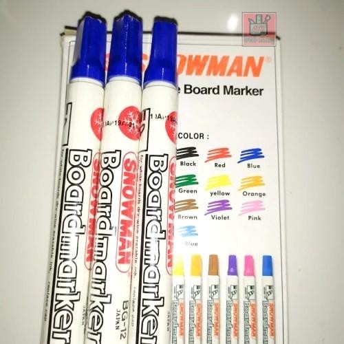 

Spidol Whiteboard Biru Isi 12 Pcs
