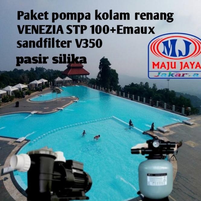 Pompa Air Kolam Renang 1 Hp Paket Pompa Kolam Renang Sand Emaux V350