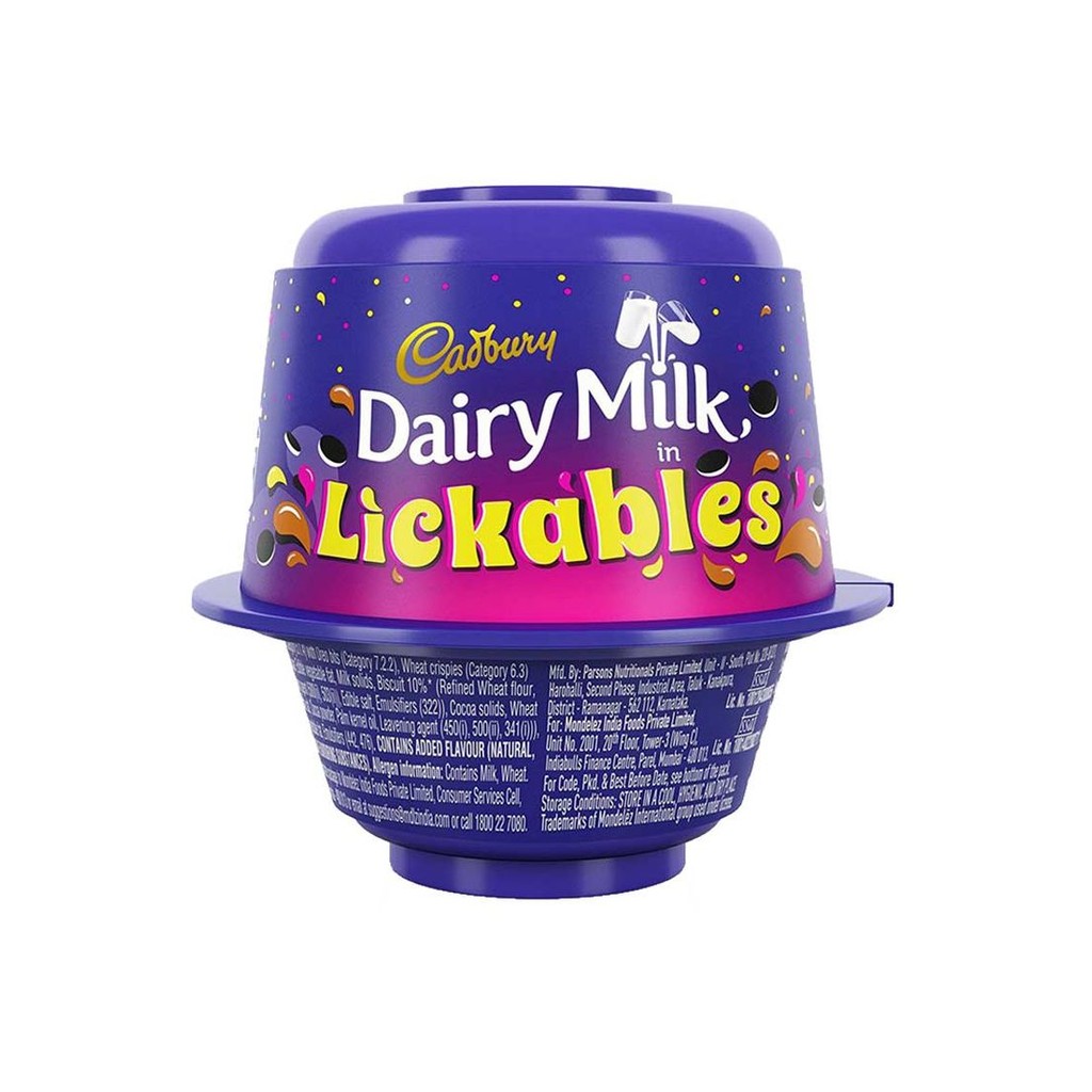 

CADBURY LICKABLES 20G DAIRY MILK - 041038